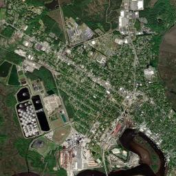 Georgetown High Resolution Satellite Map