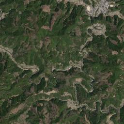 Yusuhara High Resolution Satellite Map