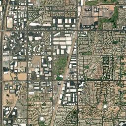 Tempe, AZ locator map