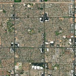 Chandler, AZ locator map