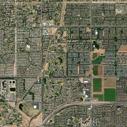 Gilbert, AZ locator map