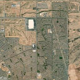 Mesa, AZ locator map