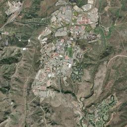Camp Pendleton North High Resolution Satellite Map