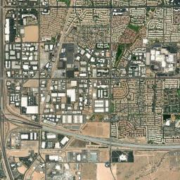 Chandler, AZ locator map