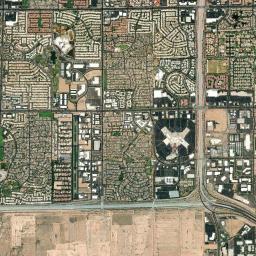 Chandler, AZ locator map
