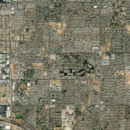 Chandler, AZ locator map