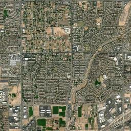 Gilbert, AZ locator map