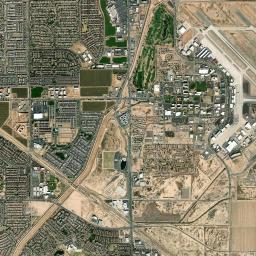 Mesa, AZ locator map