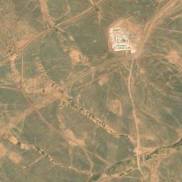 Rukban High Resolution Satellite Map