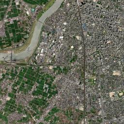 Kurume High Resolution Satellite Map
