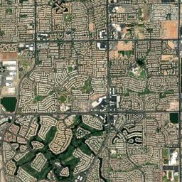 Chandler, AZ locator map