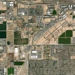 Chandler, AZ locator map