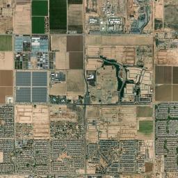 Queen Creek, AZ locator map