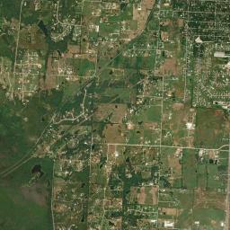 Krugerville High Resolution Satellite Map