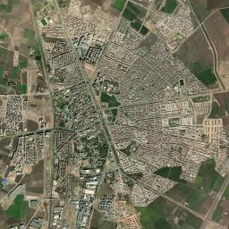 Berrechid Province High Resolution Satellite Map