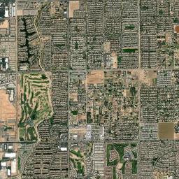 Chandler, AZ locator map