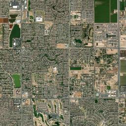Chandler, AZ locator map