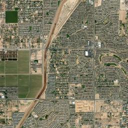 Gilbert, AZ locator map