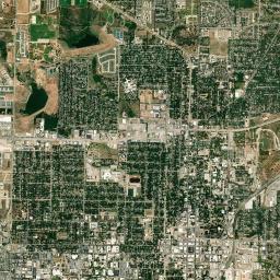 Denton, Texas map(satellite map)
