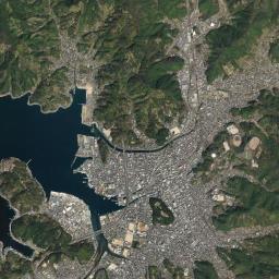 Uwajima High Resolution Satellite Map