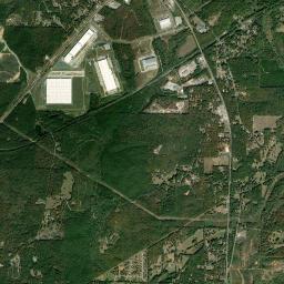 Woodstock High Resolution Satellite Map