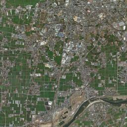 Chikugo Shi High Resolution Satellite Map