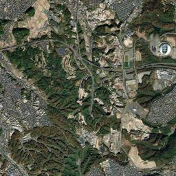 Ōita-shi High Resolution Satellite Map