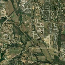 Corinth, TX locator map