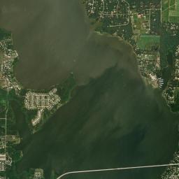 Shady Shores High Resolution Satellite Map