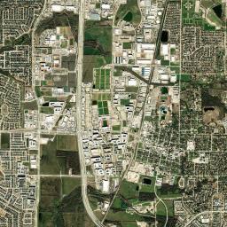 Frisco High Resolution Satellite Map