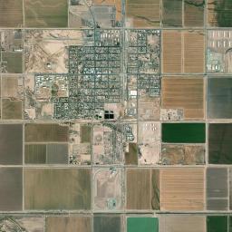 Calipatria High Resolution Satellite Map