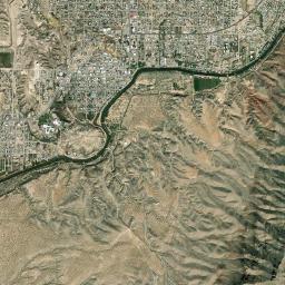 Truth or Consequences High Resolution Satellite Map