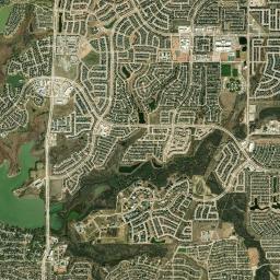 The Colony, TX locator map