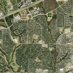 Allen, TX locator map