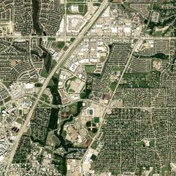 Allen High Resolution Satellite Map