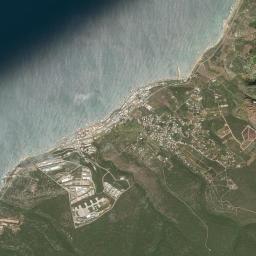 En Nâqoûra High Resolution Satellite Map