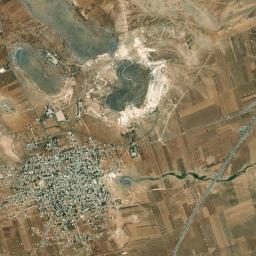 Al-Sanamayn District High Resolution Satellite Map