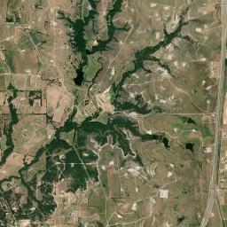 908 Derting Rd E Aurora TX 76078 Satellite Map