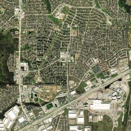 The Colony High Resolution Satellite Map