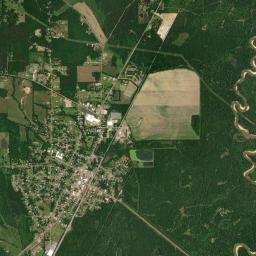 Durant High Resolution Satellite Map