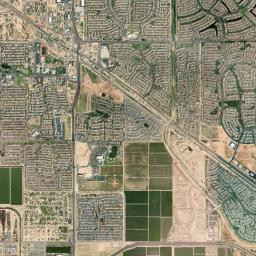 Maricopa High Resolution Satellite Map