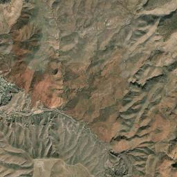 Aerial view of Ward Canyon
