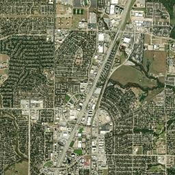 Plano, TX locator map