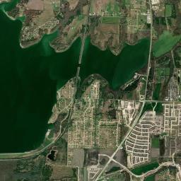 Lavon High Resolution Satellite Map