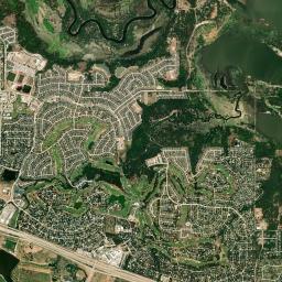 Trophy Club High Resolution Satellite Map