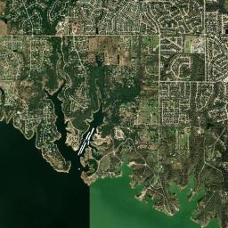 Flower Mound High Resolution Satellite Map