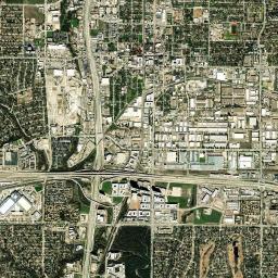 Plano, Texas map(satellite map)