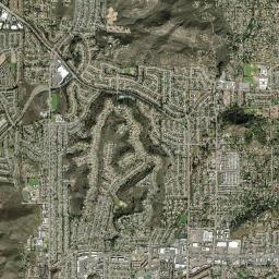 Poway High Resolution Satellite Map