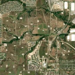 Haslet High Resolution Satellite Map