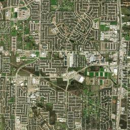 5400-5498 Pecan Creek Circle Fort Worth Satellite Map